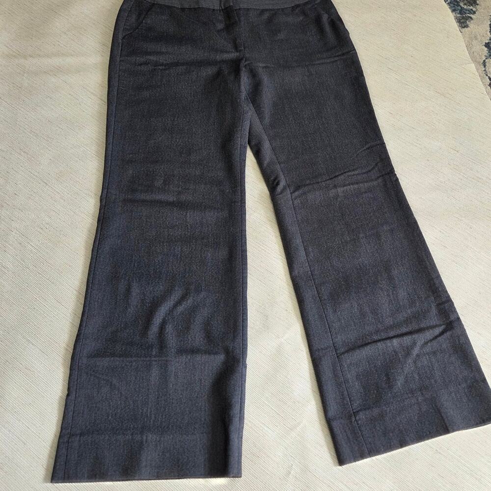 Express Woman's Stretch Black Wide Legged Dress Pants size 11/12